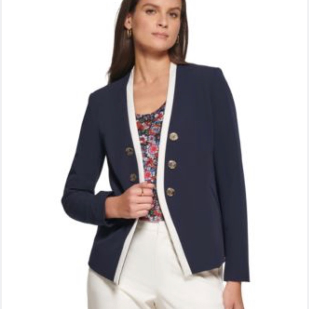 Tommy Hilfiger Navy Blue Blazer